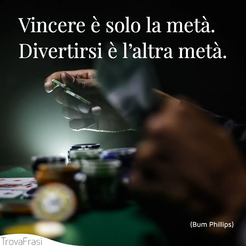 Frasi sul vincere e il piacere della vittoria - TrovaFrasi